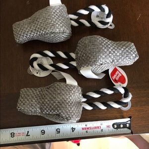 3pk of whistle dog toys